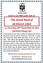History Society - The Great Raid of March 1943