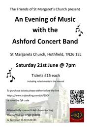 Ashford Concert Band Saturday 21st June